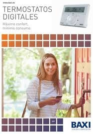 TERMOSTATO INALABRICO BAXI MODELO RX-1200