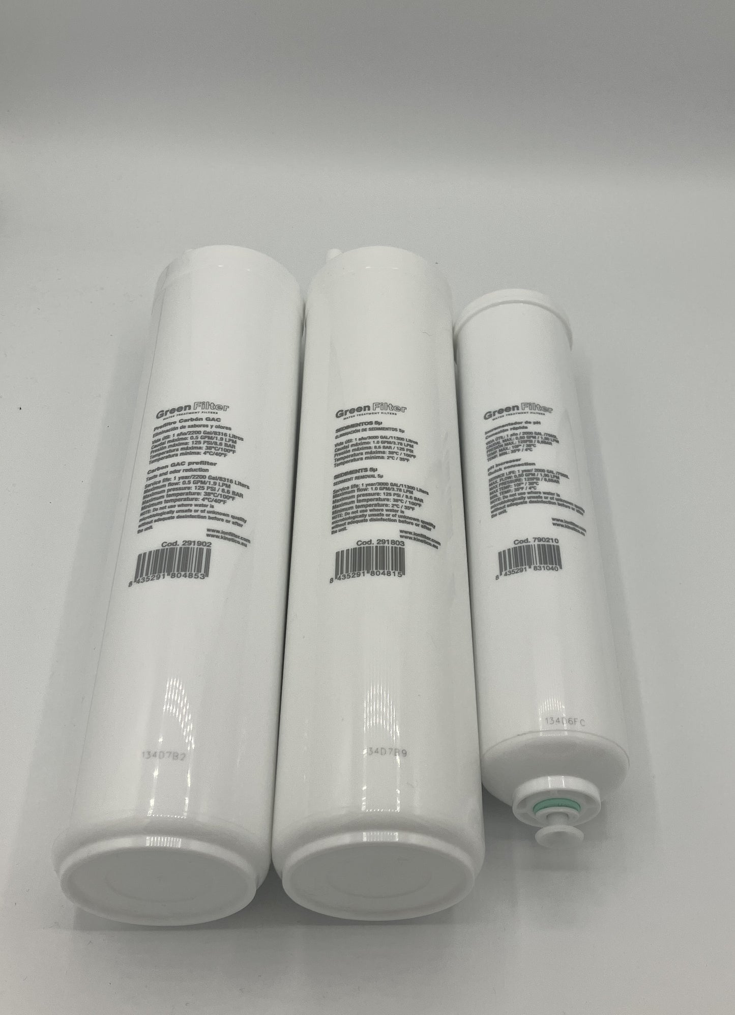 Set de Filtros CS para Ósmosis Inversa + Postfiltro Remineralizador Conexión Rápida