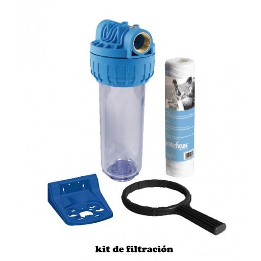 Kit de filtración incluido en el pack