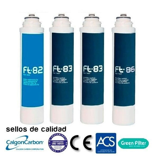 SET 4 FILTROS  FT LINE
