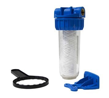 Kit filtración con escuadra, soporte, llave y cartucho bobinado de 5O micras
